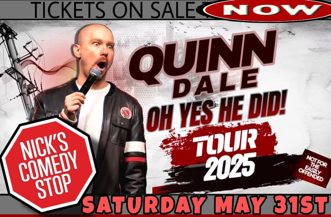 Quinn Dale tour poster — 2026 & 2027